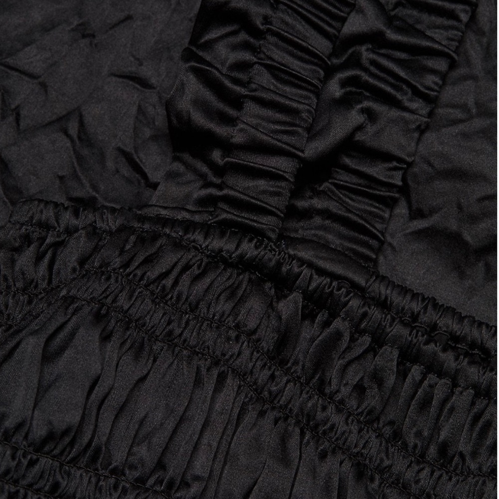 GANNI Crinkled Satin Jumpsuit EUC - Picture 7 of 8